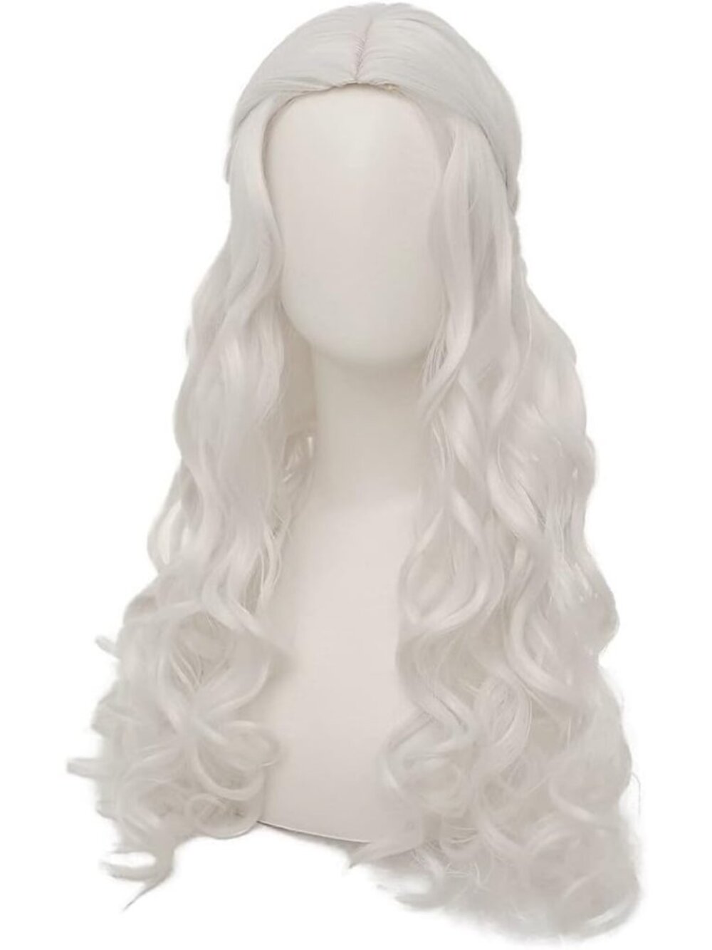 Curly Long Wavy Synthetic Wig for Women - Hippie Cosplay Party Costume Hair